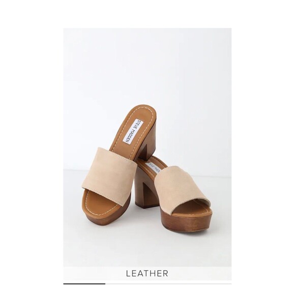 Steve Madden Sand Suede Sandals - Picture 1 of 7